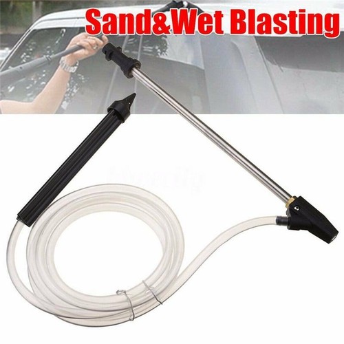 Sabbia Bagnato Sabbiatura Blaster Rondella Kit Fr Karcher Serie K 275cm Tubo