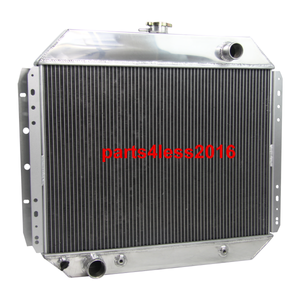 3 Row Aluminium Radiator For 66-79 FORD F100 F150 F250 F350 Bronco 1970 71 72 73