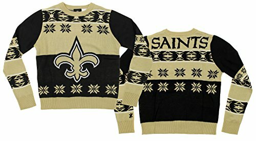 NFL Youth New Orleans Saints Ugly Crewneck Sweater