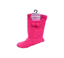 Cozees Ladies Sherpa Pompom Boot Slippers Bootie Bootee Size 6-8 Pink Cream