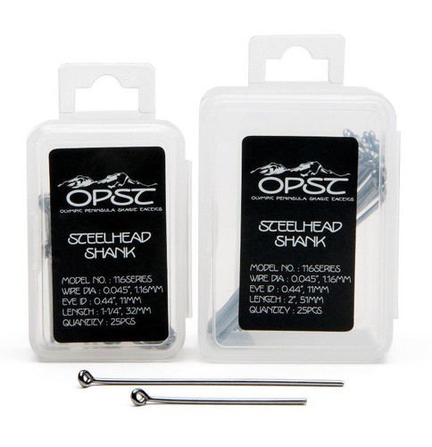 OPST Steelhead Shank 25 Stück 32mm /& 51mm Steelhead Shank wieder verfügbar!