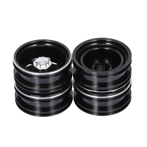 2pcs Trailer Rear Hub Aluminum Alloy Rim 10 Spokes for 1//14 Tamiya Tractor Z4G6