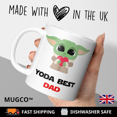 Baby Cute Dad Fathers Mug Funny Valentines Day Cup Gift Husband Boyfriend