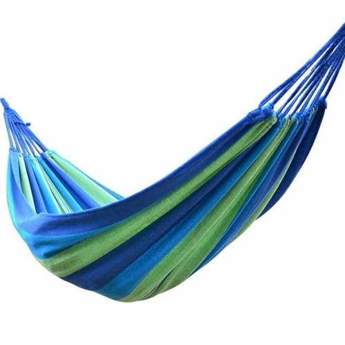 Details about / Camping Hanging Hammock Home Bedroom Swing Bed Lazy Chair Indoor Outdoor Travel