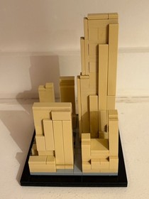 LEGO Architecture Rockefeller Center 21007 Complete with Box & Manual
