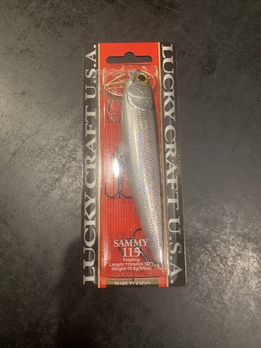 Details about / Lucky Craft Sammy 115 Laser Rainbow Trout