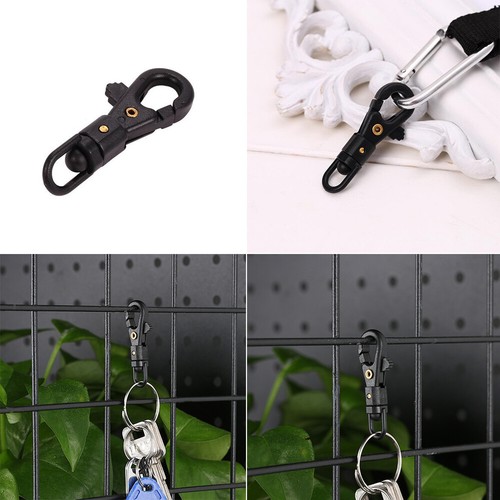 Climbing Carabiners Snap Spring Clasp EDC Keychain Clips Hiking Bottle Hooks