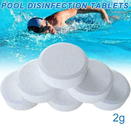 50x Chlor Tabletten Multifunktions Desinfektion für Schwimmen Badewanne Spa W7L5