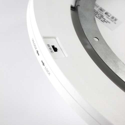 2x LED lámpara de techo redondo medidor blanco cálido neutral sabe la luz del día 24w flickerfrei!