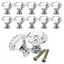 1//5//10 Door Handles Diamond Glass Drawer Cabinet Pull Handle Knob 25mm New Hot