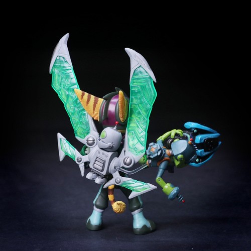 5/" Movable Ratchet /& Clank Armored Ratchet Action Figure Toy PVC Kids Toy Gift