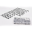 80Pcs 10 Sizes Ceramic Fishing Rod Guide Tips Top Eye Rings Line Repair Kit Sets