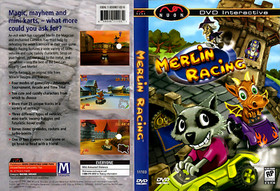 Nuon Game Merlin Racing - Replacement DVD case - NO GAME