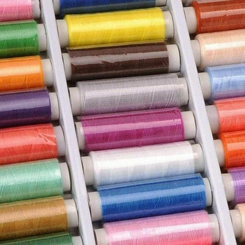 New 39PCS//Set Assorted Colorful Polyester Sewing Thread Spools Bobbin