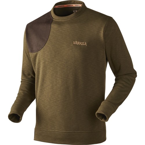 Harkila Sporting Sweatshirt Were £69.95 Now £59.95 Olive or Brown 2XL Left