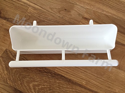 Budgie Canary 8 x 17.5cm Cage Feeder With Perch /& Hooks For Finch
