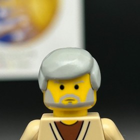 LEGO BRAND Obi-Wan Kenobi sw0023 STAR WARS MINIFIGURE with Lightsaber 7110 1999