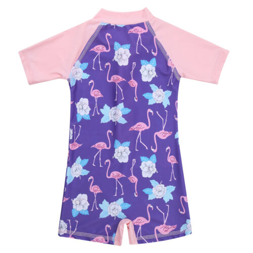 Toddler Boys Girls One-piece Swimwear Surf Diving Rash Guard Swimming Wetsuit