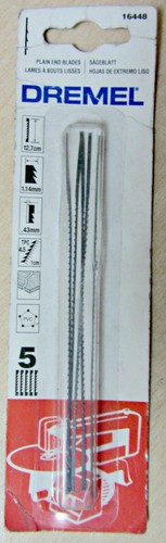 Dremel Spiral Blade 5pz lame spirale 16440 16443 16446 16448 16453 Plain End new