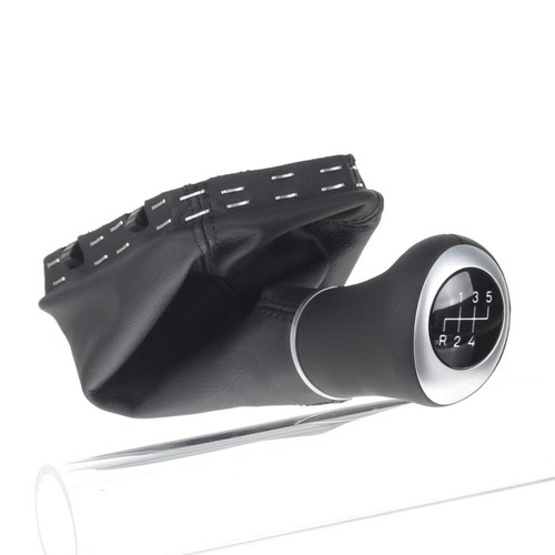 Neu ICT Schaltknauf Schaltsack Leder Mercedes SLK R170 96-00 Naht schwarz B64