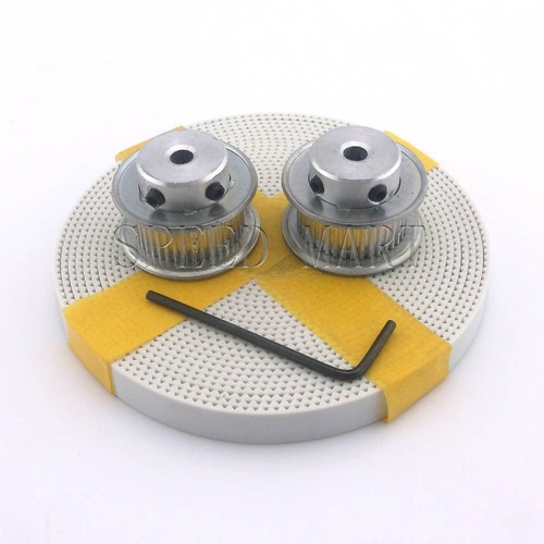 2m MXL Belt 2 x MXL Type Timing Pulley 40 Teeth 12mm Bore for Stepper Motor