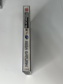 NHL Powerplay '96 (Sega Saturn, 1996) Complete in Box (CIB) + Reg Card