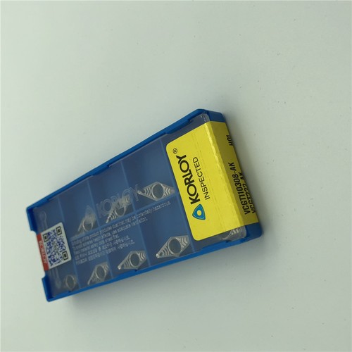Aluminum VCGT110308-AK H01 VCGT222 CNC insert VCMT110308 Lathe blade 10pcs For