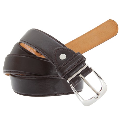 BL101 Forest Belts Mens One Inch Bonded Real Leather Belt