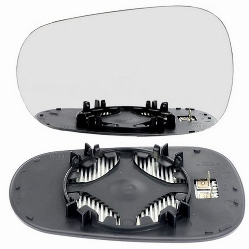 Left Passenger side Wing mirror glass for Renault Modus 2004-08 Heated