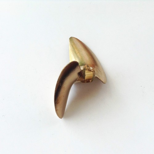 PROPELLER 440 Bronze prop 3//16/" shaft 2 blade 44mm Diameter RC boat #1056