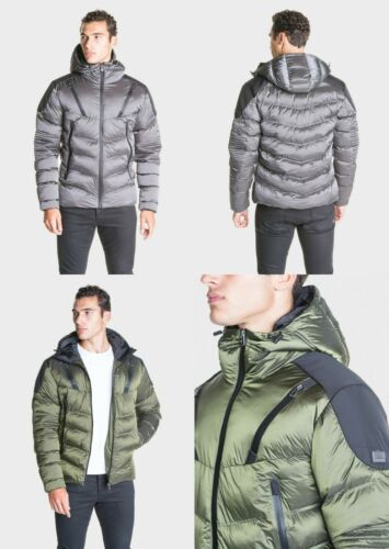 883 Police Mens Bomber Jacket Hooded Puffer Winter Padded Coat Duckdown Wally