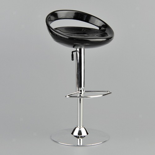 MagiDeal 1//6 Round Swivel Chair Pub Bar Stool for 12/'/' Action Figures Black