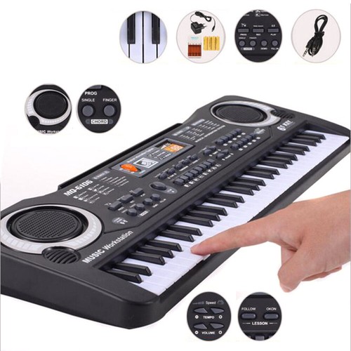 Digital 61Tasten Keyboard E-Piano Klavier Elektrische Kinder Klaviertastatur NEU