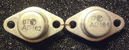 Ad161//ad162 Paire germanium transistor TUNGSRAM