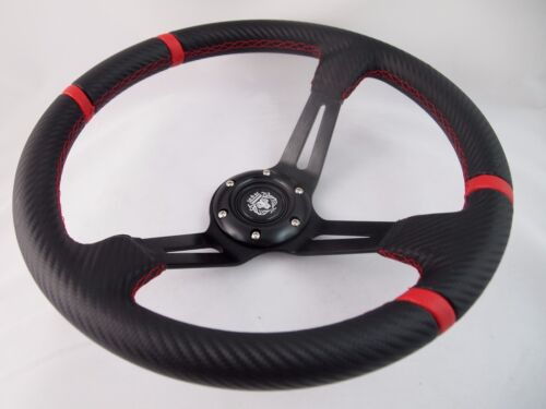 Boat Steering wheel W// Adapter 3 spoke boats with a 3//4/" tapered key Marine