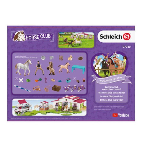 Schleich Adventskalender 97780 /"Pferde 2018 Horse Club/" ähnlich 97875 NEU//OVP!