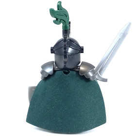 LEGO Castle Dragon Knight Minifigure Armor Kingdoms 7187 Scale Mail 7946 7189