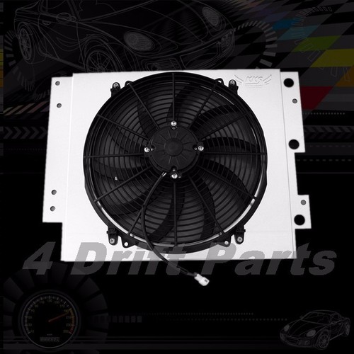 KKS ALUMINUM RADIATOR SHROUD w//16/" FAN 1987-06 JEEP WRANGLER YJ TJ LJ 2101