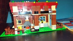 LEGO CREATOR 3-in-1 31025 Mountain Hut - Complete As Shown Eagle Minifigure Bike