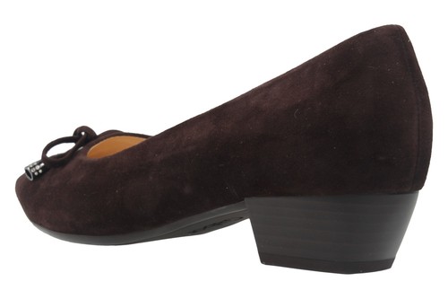 Gabor Pumps in Übergrößen große Damenschuhe Braun XXL