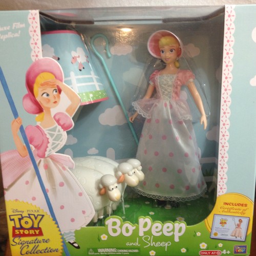 Disney Pixar Toy Story 15/" Doll Bo Peep and Sheep Signature Collection New