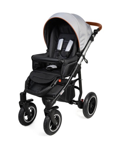 Kinderwagen 2in1 mit Babywanne Sportsitz und Wickeltasche Basic