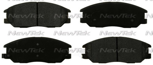 Disc Brake Pad Set-Galaxy Ceramic Disc Pads Front NewTek fits 03-09 Kia Sorento