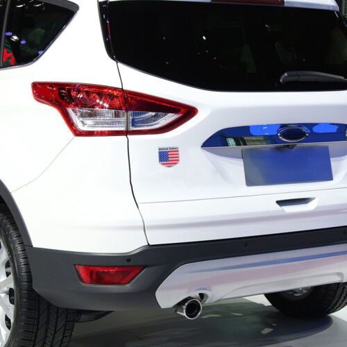 1* Car Door Fender Shield American Logo National Flag Emblem Sticker Badges