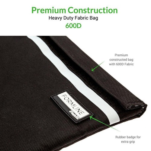 by Formline Supply Premium Pouch with Mesh Organi Smell Proof Bag 7x6 inches
