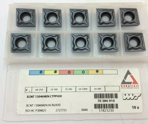 NEU!Mit Rechnung! 10 x CERATIZIT HCN2430 P30//M25 WNT XCNT 130404EN CTPP430