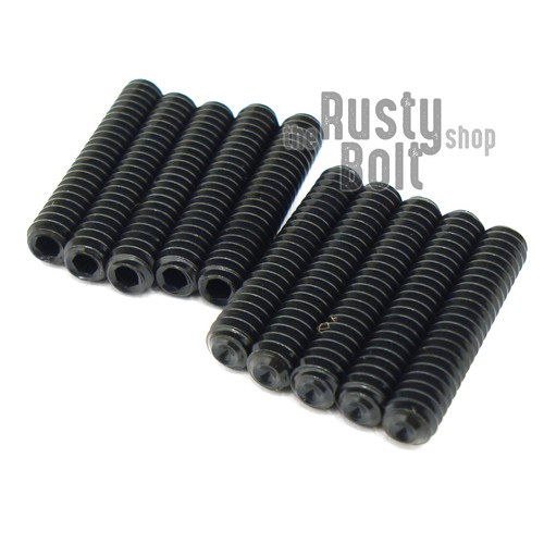 45H Steel Socket Set Screws Cup Point #6-32 x 3//4/" Black Oxide