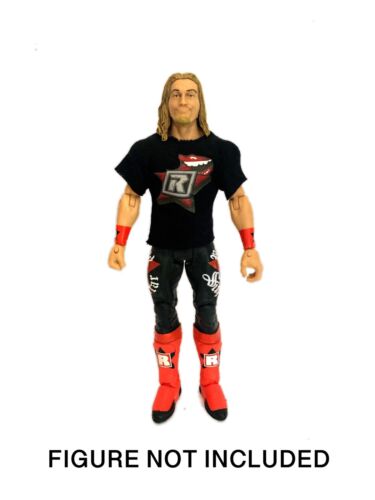 WWE Edge /'Rated R Superstar/' Custom Shirt For Mattel Figures.
