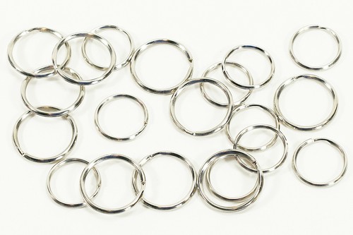 10x Schlüsselanhänger Ring Clips Schlüsselanhänger für Schlüssel Silber 25mm 10x Schlüsselanhänger Ring Clips Schlüsselanhänger für Schlüssel Silber 25mm