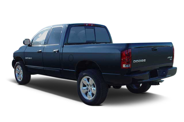 Dodge Ram 1500 angular rear perspective